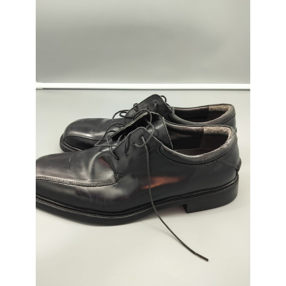 Nunn Bush Leather Dress Shoes 83364-01 Comfort Oxfords Black Mens 9.5M Formal - Picture 4 of 11